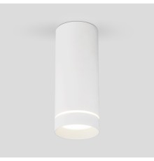 Накладной светодиодный светильник DLR022 12W 4200K белый матовый