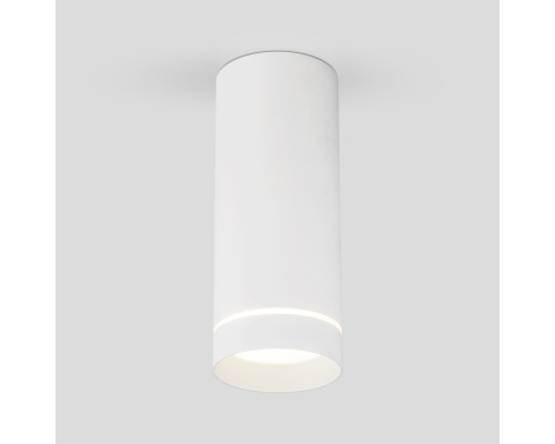 Накладной светодиодный светильник DLR022 12W 4200K белый матовый