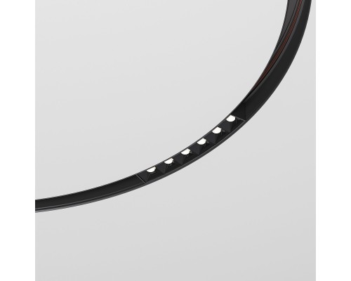 Slim Magnetic Трековый светильник для радиусного шинопровода 6W 4200K Intenso чёрный Ø 800мм 85183/01
