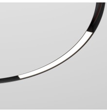 Slim Magnetic Трековый светильник для радиусного шинопровода 16W 4200K Planar чёрный Ø 800мм 85180/01