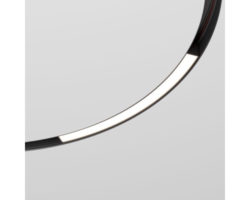 Slim Magnetic Трековый светильник для радиусного шинопровода 16W 4200K Planar чёрный Ø 800мм 85180/01