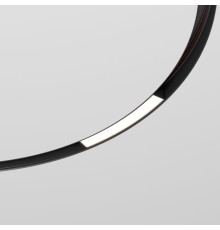 Slim Magnetic Трековый светильник для радиусного шинопровода 8W 4200K Planar чёрный Ø 800мм 85179/01
