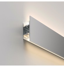 Накладной алюминиевый профиль для светодиодной ленты LL-2-ALP022