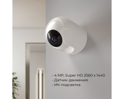 Умная видеокамера белая IP20 76500/00
