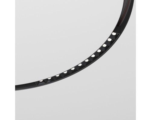 Slim Magnetic Трековый светильник для радиусного шинопровода 12W 4200K Intenso чёрный Ø800мм 85184/01