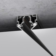 Slim Magnetic Шинопровод в натяжной потолок с декоративными вставками черный (3м) 85242/00 85242/00