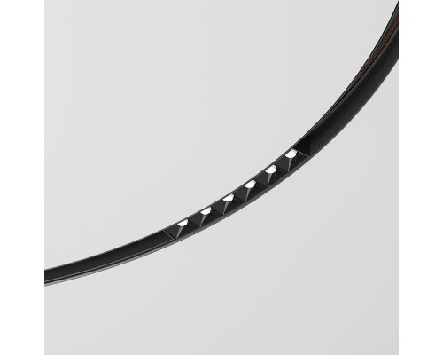 Slim Magnetic Трековый светильник для радиусного шинопровода 6W 4200K Intenso чёрный Ø 1200мм 85185/01