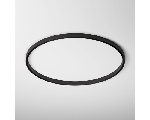 Slim Magnetic Накладной радиусный шинопровод черный ⌀ 1200мм 85161/00