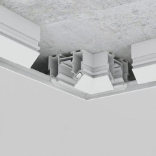 Slim Magnetic Коннектор угловой внутренний для шинопровода в натяжной потолок белый 85204/00 85205/00