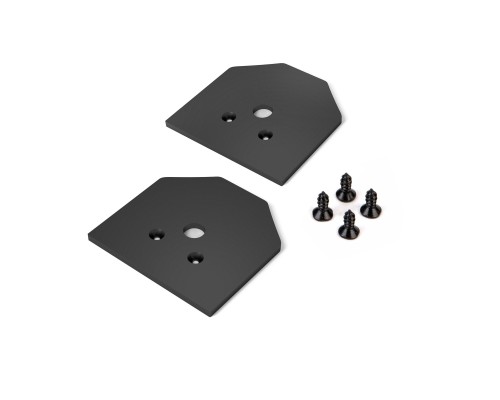 Slim Magnetic Заглушки для шинопровода в натяжной потолок (черный)  (2 шт.) 85125/00 85125/00