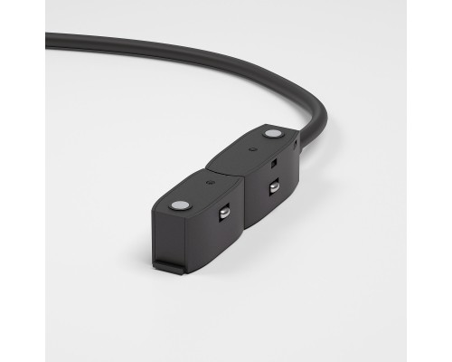 Slim Magnetic Ввод питания радиусного шинопровода (черный) 85162/00