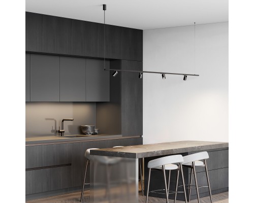 Titan Line Шинопровод накладной титан 1,5м 85223/00