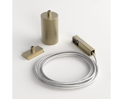 Brass Line Подвесной комплект для подключения трековой системы освещения к питанию латунь боковой 85009/00 85009/00