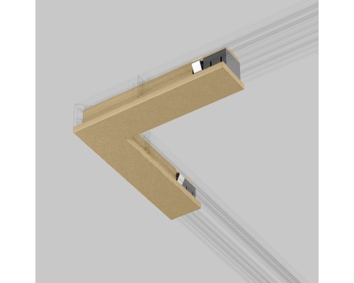 Brass Line Угловой коннектор латунь 85006/00