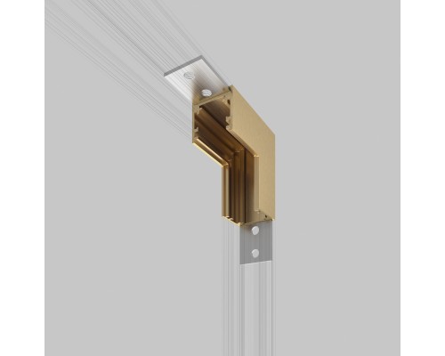 Brass Line Коннектор угловой внутренний для накладного шинопровода латунь 85225/00