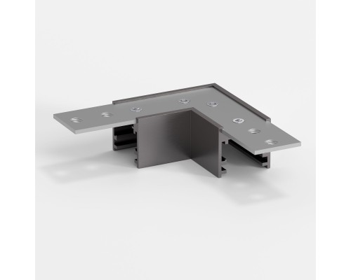 Titan Line Коннектор угловой для накладного шинопровода титан 85224/00