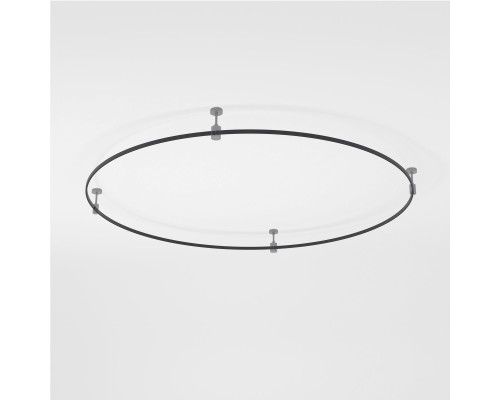 Esthetic Magnetic Шинопровод Round черный Ø1500 85217/00