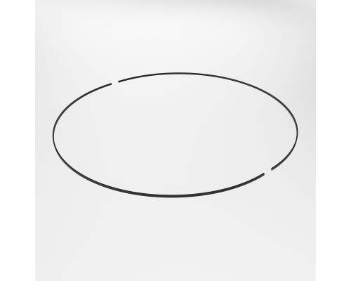 Esthetic Magnetic Шинопровод Round черный Ø1800 85218/00