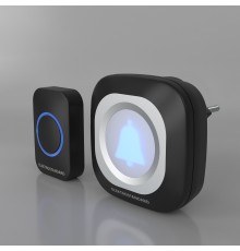 Звонок беспроводной WL 36M IP44 Черный DBQ25M