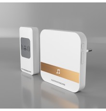 Звонок беспроводной WL 52M IP44 Белый DBQ24M