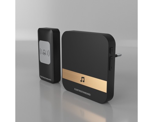 Звонок беспроводной WL 52M IP44 Черный DBQ24M