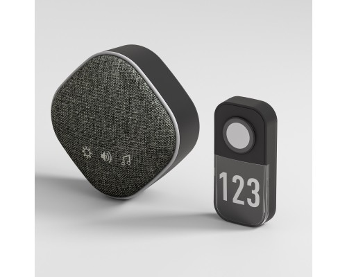 Звонок беспроводной 36M IP20 DBQ29M WL черный