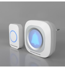 Звонок беспроводной WL 36M IP44 Белый DBQ25M