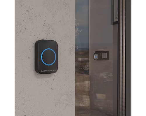 Звонок беспроводной WL 36M IP44 Черный DBQ25M