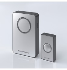 Звонок беспроводной 38M IP20 DBQ27M WL Серебро/Чёрный