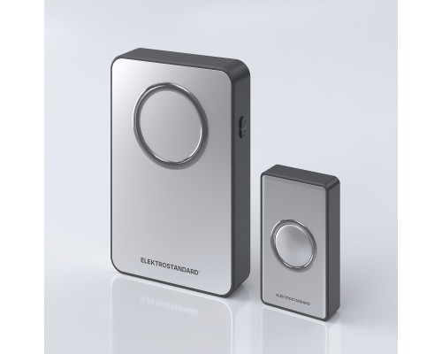 Звонок беспроводной 38M IP20 DBQ27M WL Серебро/Чёрный