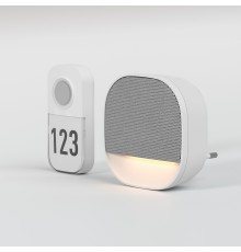 Звонок беспроводной 36M IP20 DBQ30M WL белый