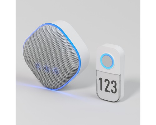 Звонок беспроводной 36M IP20 DBQ29M WL белый