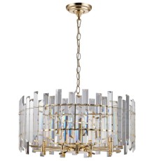 Люстра подвесная хрустальная 2114/03/08P Stilfort, серия Feeriya / Феерия