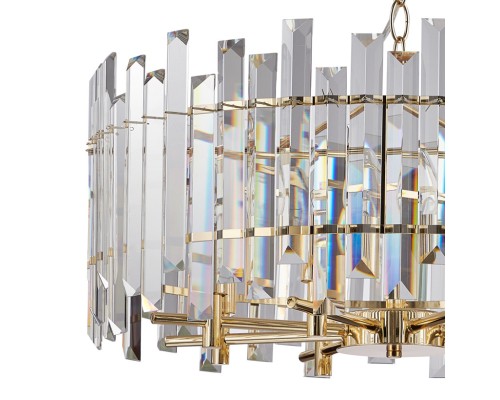Люстра подвесная хрустальная 2114/03/08P Stilfort, серия Feeriya / Феерия