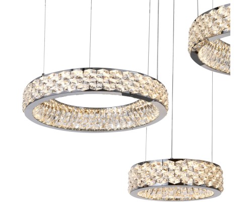 Люстра подвесная Stilfort 4040/09/03P+PL Коллекции Rhombus / Ромбус