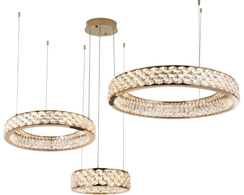 Люстра подвесная Stilfort 4040/03/03P+PL Коллекции Rhombus / Ромбус