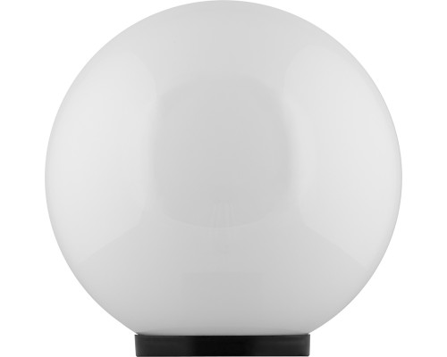 Плафон уличный Шар d250 мм ПММА Молочно-белый призма