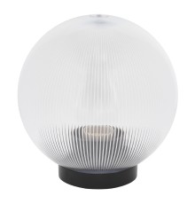 Плафон уличный Шар d300 мм ПММА Прозрачный призма