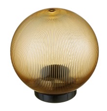 Плафон уличный Шар d350 мм ПММА призма золото Россия