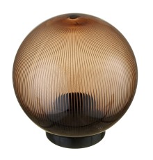 Плафон уличный Шар d350 мм ПММА призма дым Россия