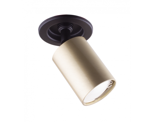 E51A .D55/SH.MG ЗОЛОТО-САТИН Светильник встраиваемый поворотный