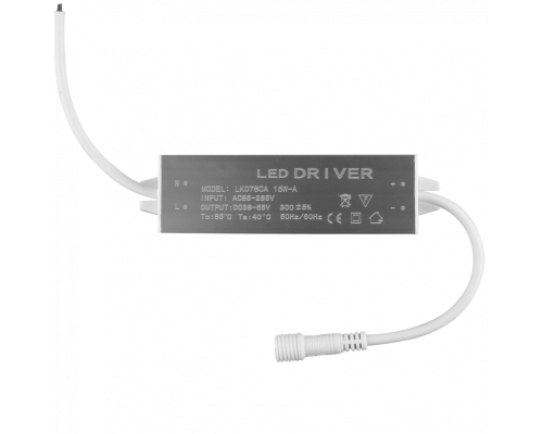 DL-15 PREMIUM 15W WH 3000K Светильник светодиодный встраиваемый