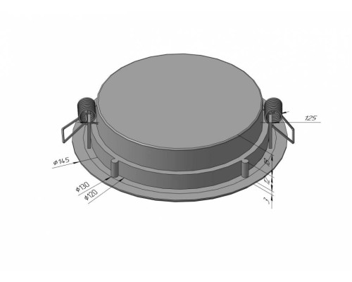 SDL 14R 10W WH 3000K