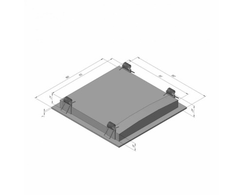 DL-15 PREMIUM 15W WH 3000K Светильник светодиодный встраиваемый