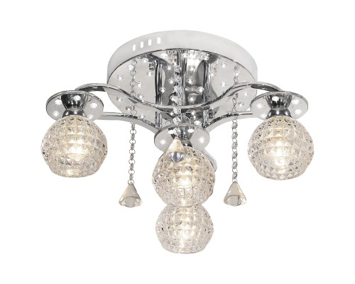 749-107-04 VELANTE Светильники с LED светильник потолочный: E14, 4x40W