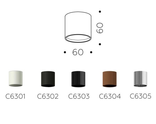 Корпус светильника Ambrella light DIY Spot C6303