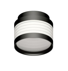 Корпус светильника накладной Ambrella light DIY Spot черный песок/белый матовый C8432