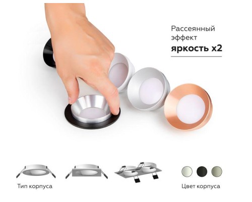 Корпус светильника Ambrella light DIY Spot C7636
