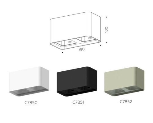 Корпус светильника Ambrella light DIY Spot C7850
