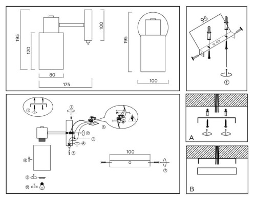Бра Ambrella light Traditional Modern TR9578